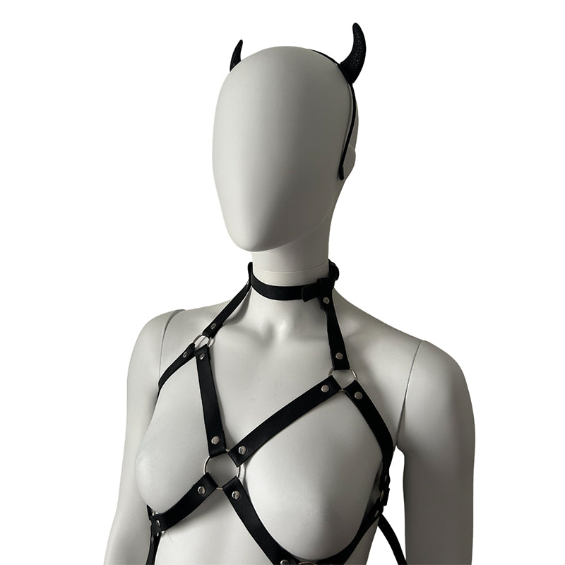 Sparkling Devil Horn Headband