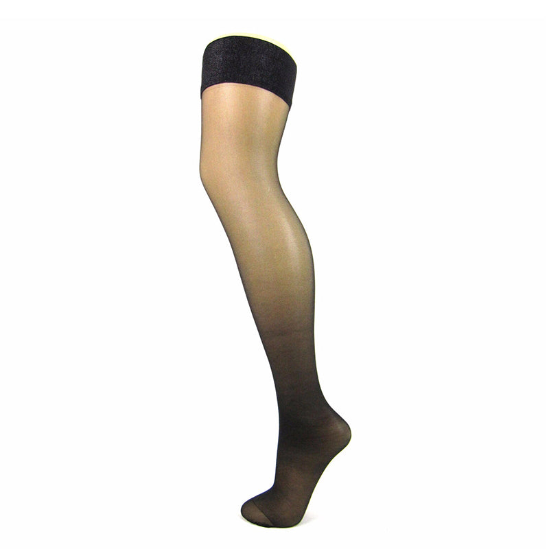 Reggicalze Dancing Girl In Rete Nera Con Pizzo – Taglia Unica, Autoreggenti