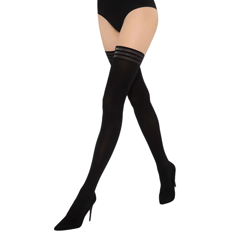 Gatta Gigi 60 Denier Tri-Band Hold Ups