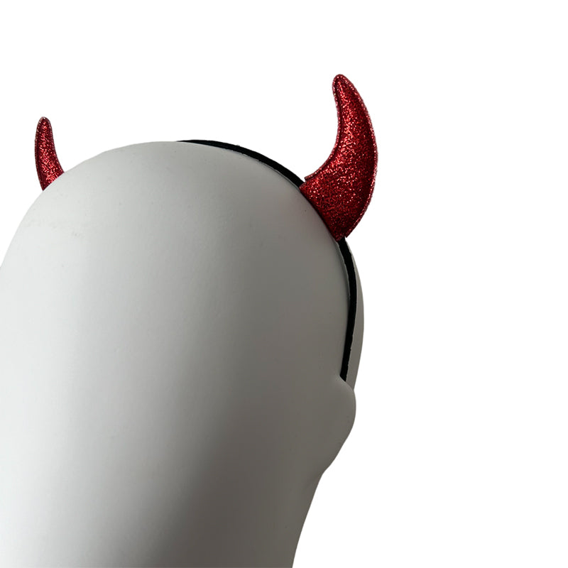 Sparkling Devil Horn Headband