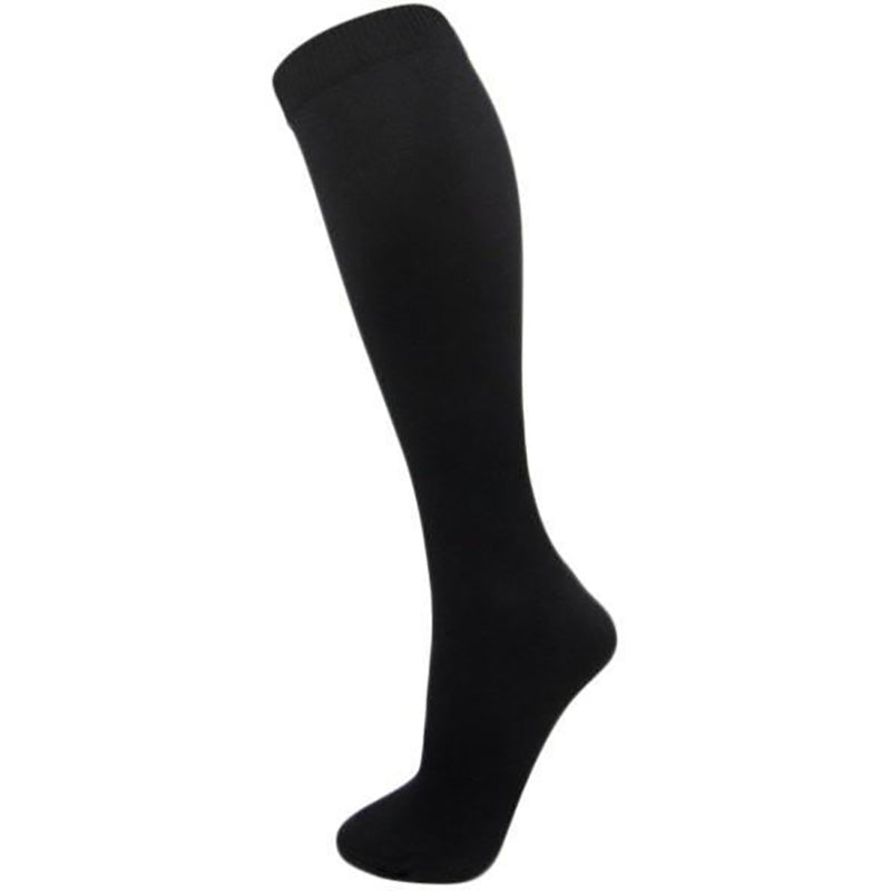 Pretty Legs Fine Ribbed Compression Socks - Leggsbeautiful