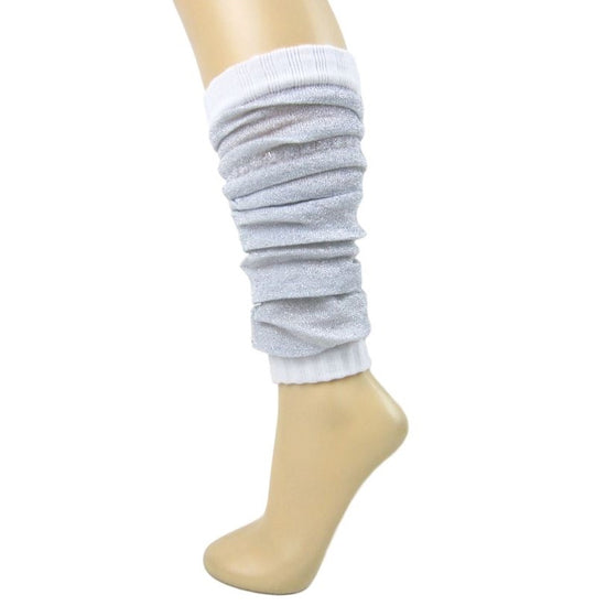 Soft Knit Lurex Leg Warmers - Leggsbeautiful