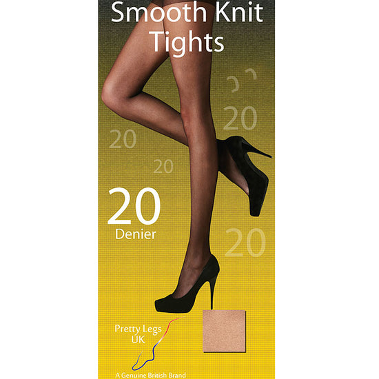 Pretty Legs 20 Denier Plus Size Sheer Smooth Knit Tights - Leggsbeautiful