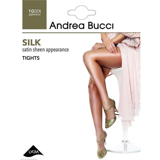 Andrea Bucci 10 Denier Silk Sheer Tights - Leggsbeautiful