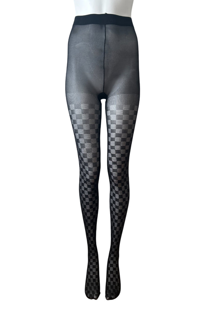 Gipsy Semi Opaque Checkerboard Tights