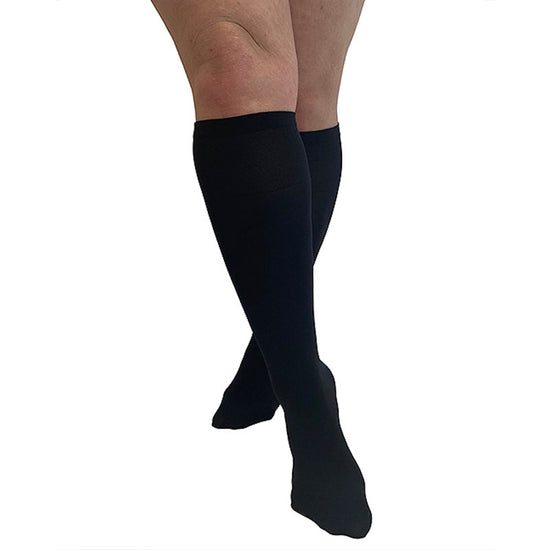 Pamela Mann 40 Denier Opaque Extra Wide Comfort Top Knee Highs