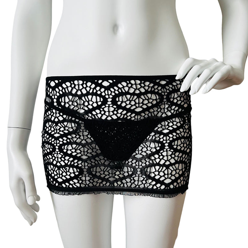 
                      
                        Leg Avenue 3 PC Net Crop Top, Mini Skirt, & G-String
                      
                    