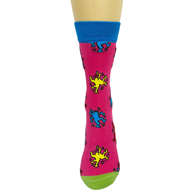 
                      
                        Cotton Blend Dancing Figures Ankle Socks
                      
                    