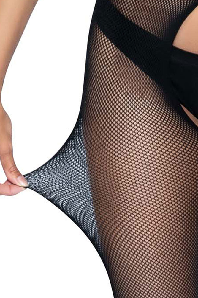 
                      
                        Leg Avenue Micronet Strappy Crotchless Tights
                      
                    