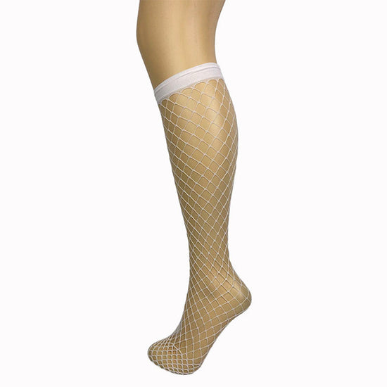 Leggsbeautiful Oversized Jumbo Fishnet Knee High Socks