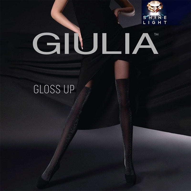 Giulia Gloss Up 60 Denier Lurex Shimmer Tights