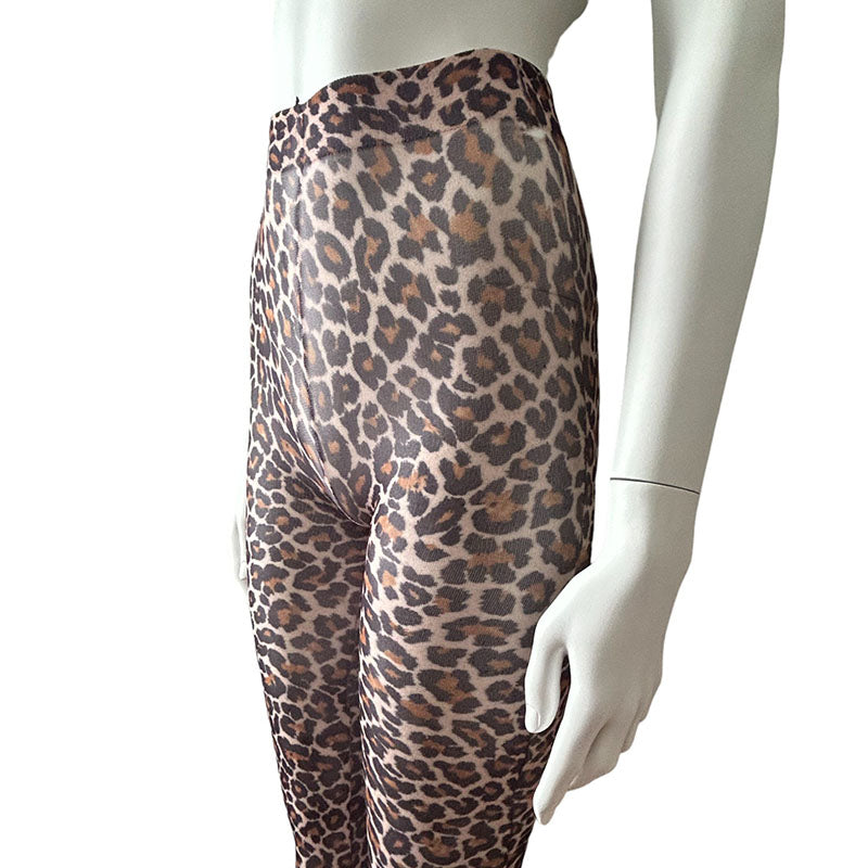 
                      
                        Pamela Mann Small Leopard Printed Tights
                      
                    