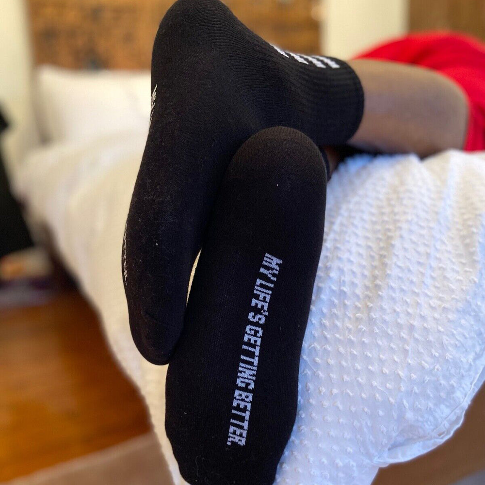 
                      
                        Men's Four Stripe Athletic Style Crew Socks
                      
                    