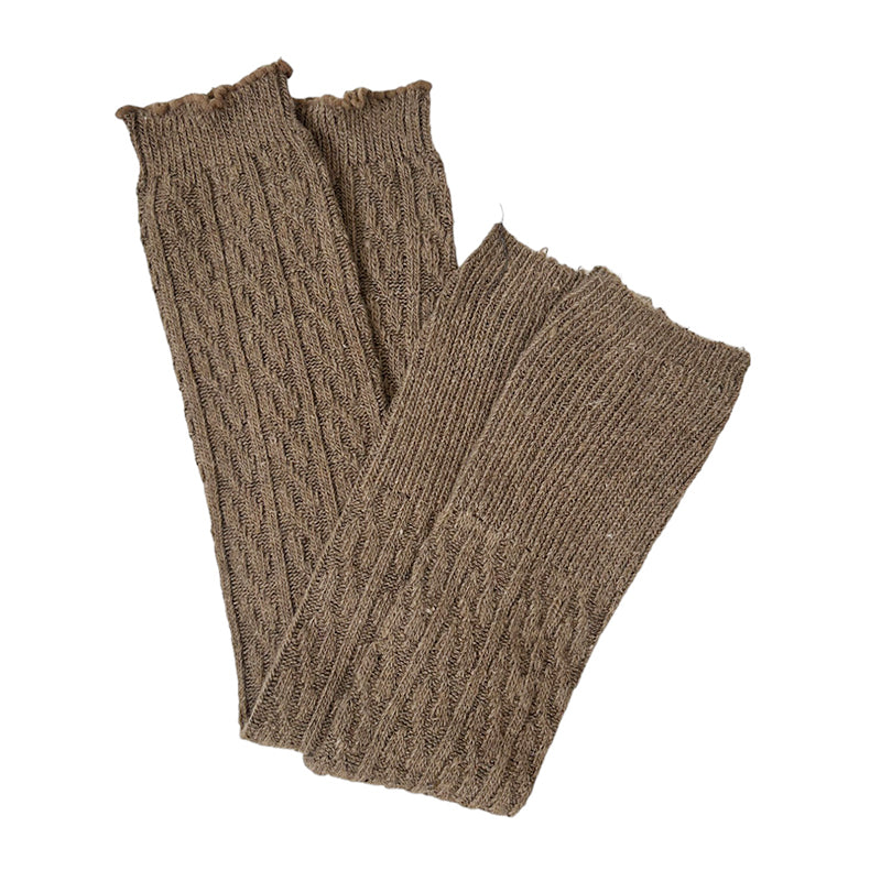 
                      
                        Soft Angora Blend Cable Knit Leg Warmer
                      
                    