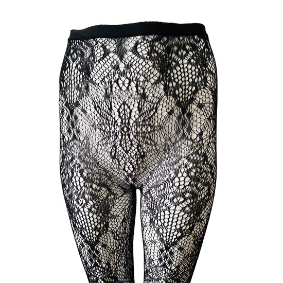 Gothic Chandelier Soft Stretch Lace Tights