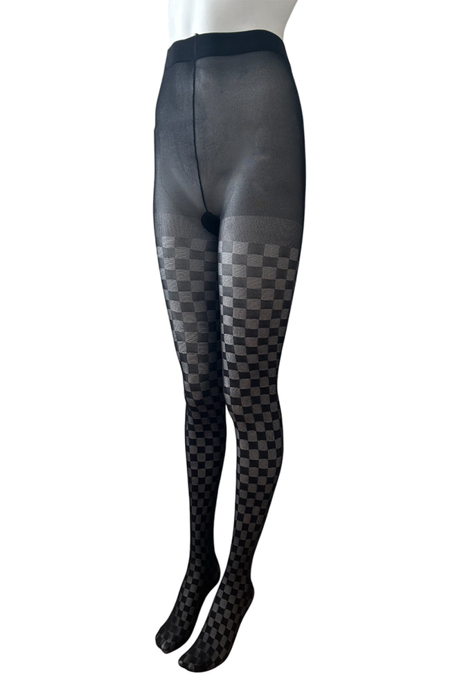 
                      
                        Gipsy Semi Opaque Checkerboard Tights
                      
                    