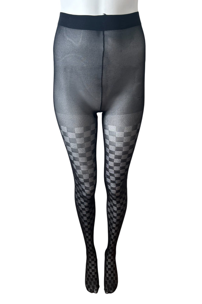 
                      
                        Gipsy Semi Opaque Checkerboard Tights
                      
                    
