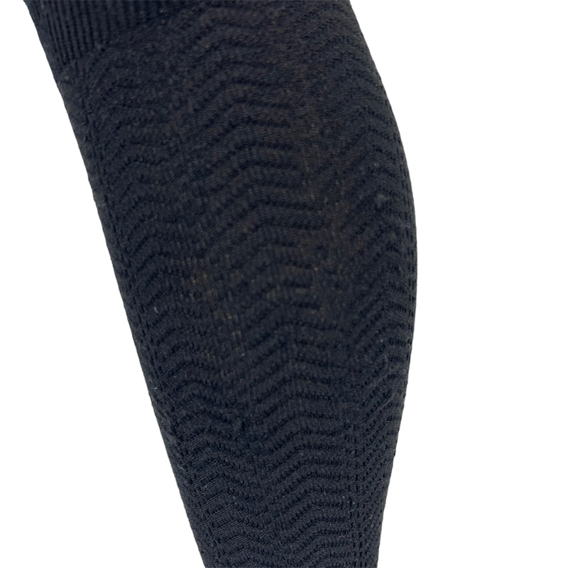 Knit Chevron Pattern Knee High Socks
