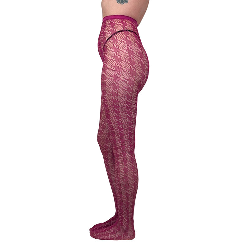 
                      
                        City Slicker Crochet Houndstooth Patterned Tights
                      
                    