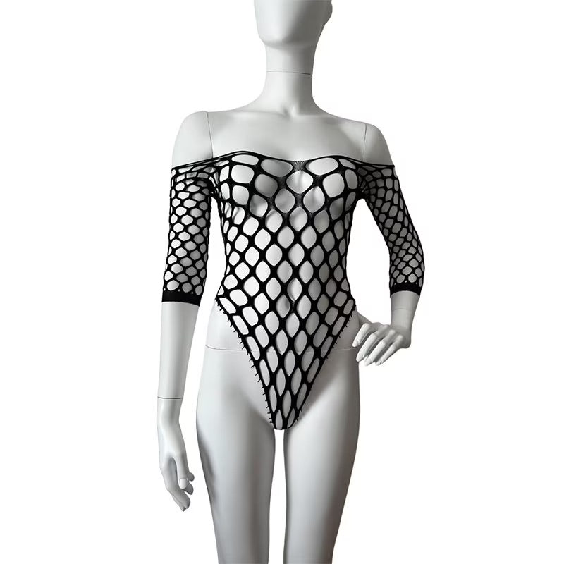 SEE ME Pothole High Cut Bodysuit