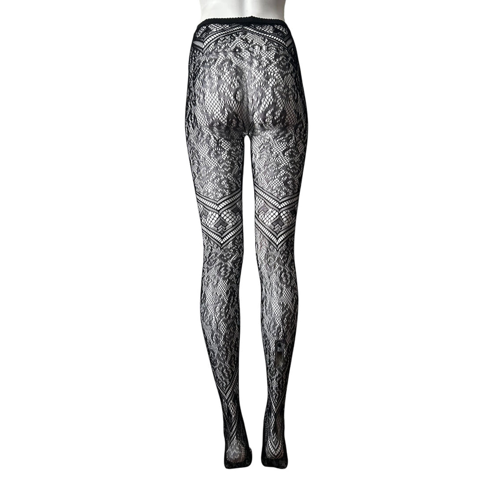 
                      
                        LeggsofLondon Leopard Print Fishnet Tights
                      
                    