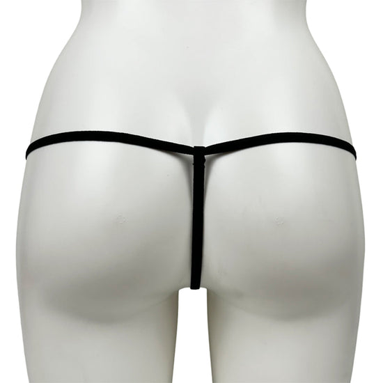 Two Part Micro Thong G-String In Polyester