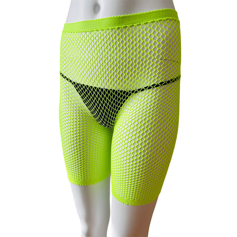 
                      
                        Gipsy High Rise 3/4 Length Fishnet Shorts
                      
                    