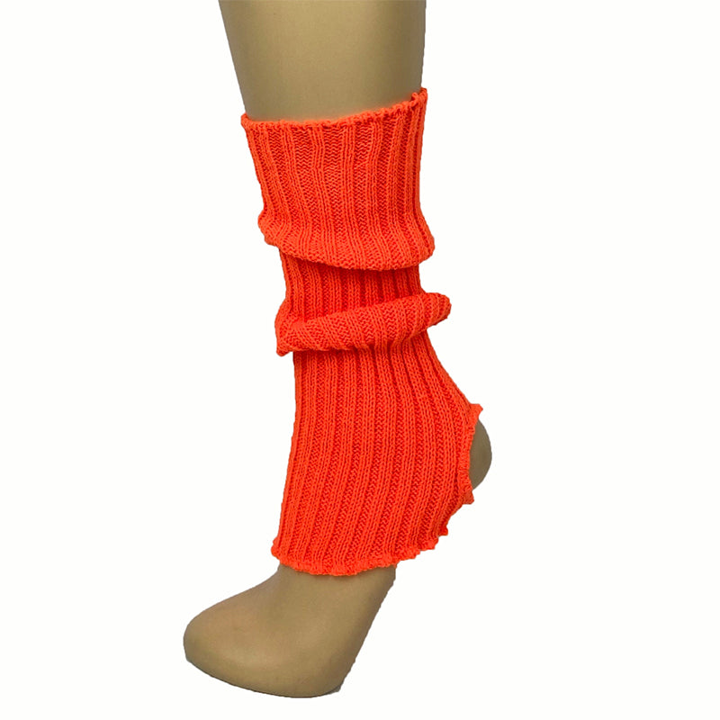 1st Positon Soft Acrylic 40cm Ribbed Stirrup Leg Warmers