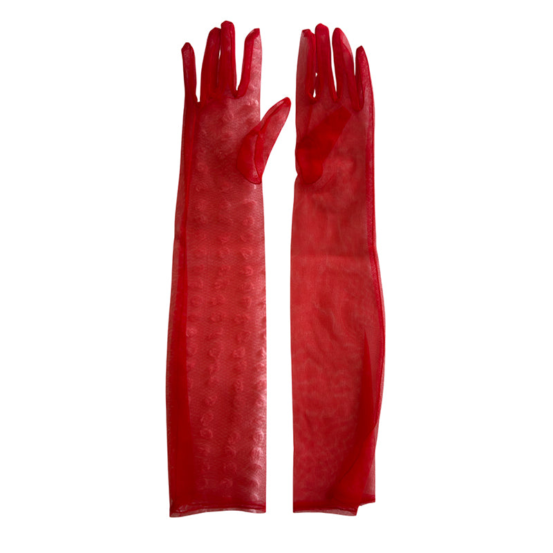 
                      
                        Long Sheer Tulle Opera Gloves
                      
                    