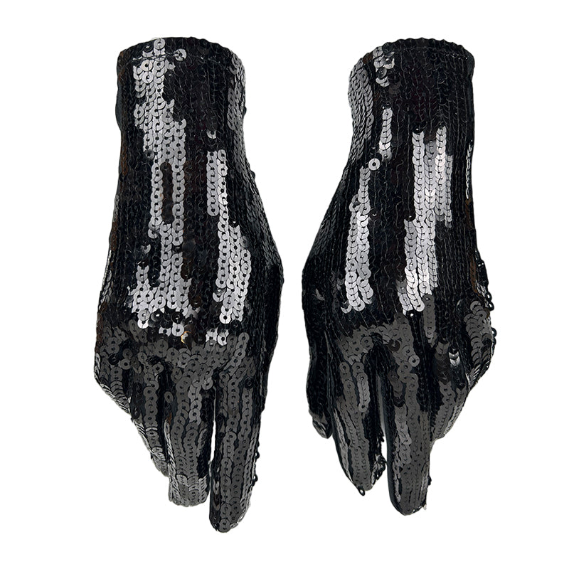 
                      
                        Wrist Length Sequin Gloves
                      
                    
