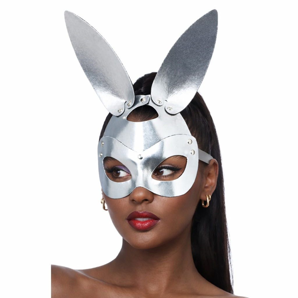 Fever Honey Bunny Faux Leather Rabbit Mask