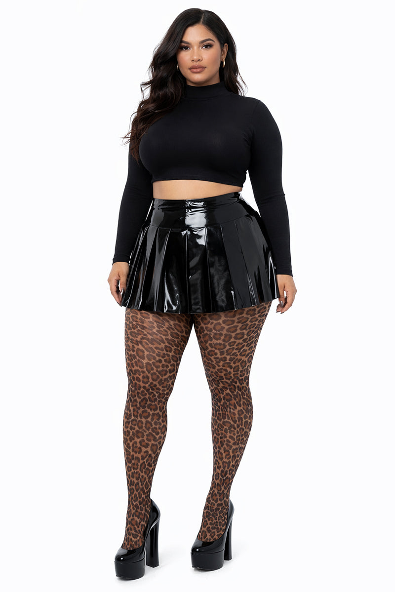 Pamela Mann Small Leopard Printed Tights - LEGGSBEAUTIFUL