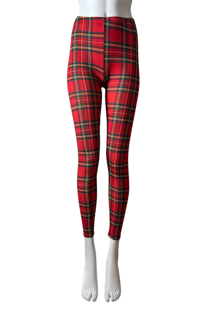 
                      
                        Soft Stretch Tartan Patterned Leggings
                      
                    