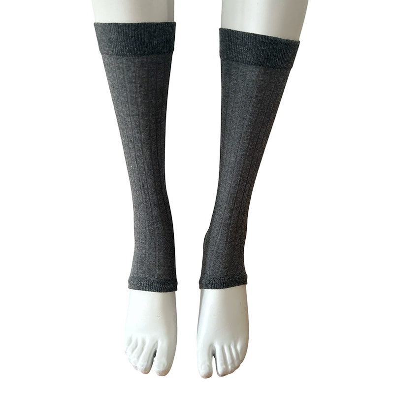 
                      
                        Cotton Blend Light Weight Open Toe Ribbed Knee Socks
                      
                    