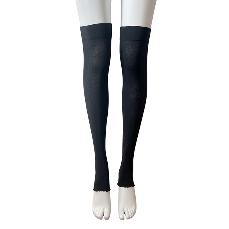
                      
                        Cotton Blend Toeless Fine Ribbed Over the Knee Socks
                      
                    