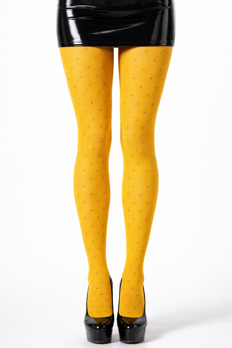 70 Denier Diamante Studded Front Opaque Tights - LEGGSBEAUTIFUL