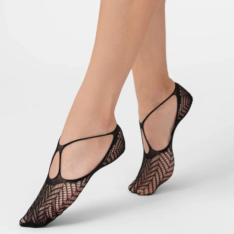 Veneziana Beresca Cross Front Net Footlets