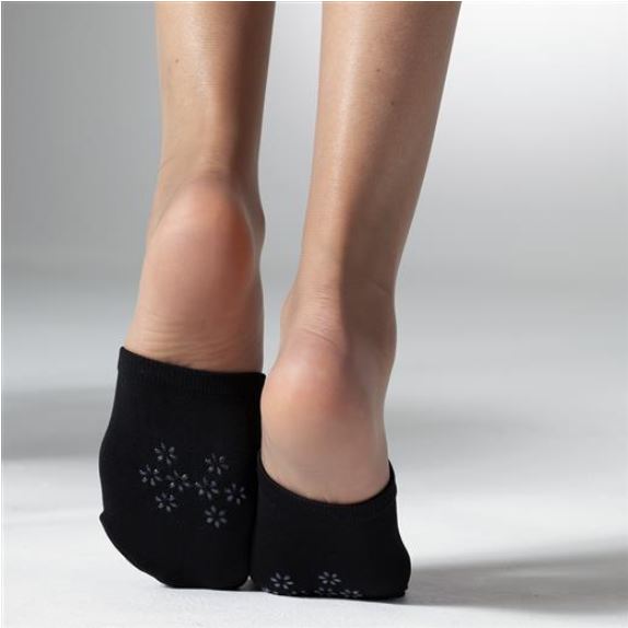 Gipsy 1/2 Foot Mule Socks With Non Slip Sole - Leggsbeautiful