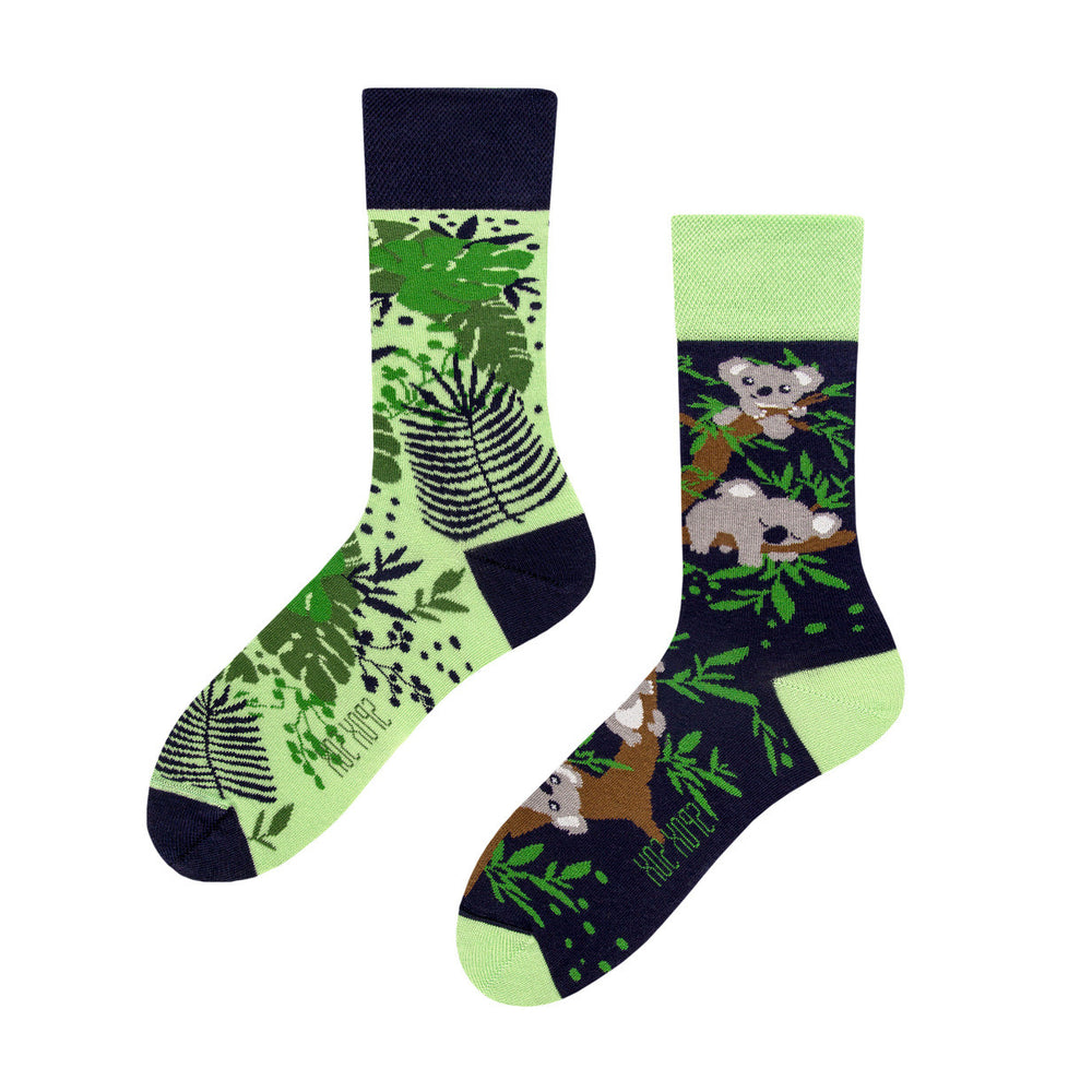 
                      
                        Spox Sox Cotton Blend Mismatch Socks With Koala Print - Leggsbeautiful
                      
                    