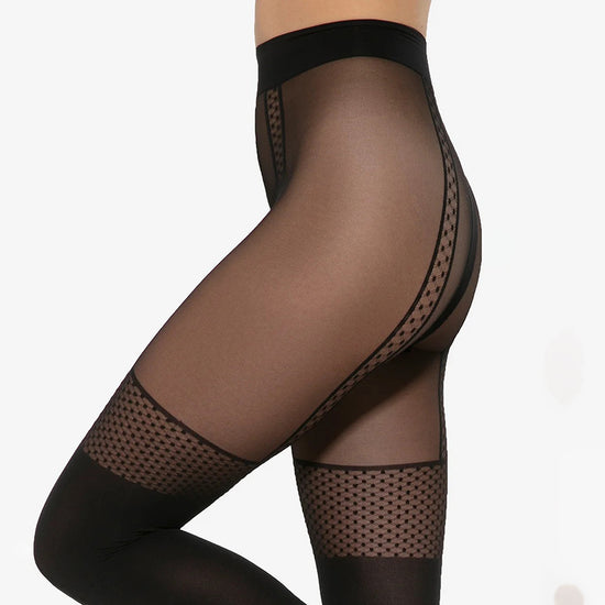 Load image into Gallery viewer, Gatta Girl Up 42 20/60 Mock Over Knee Tights

