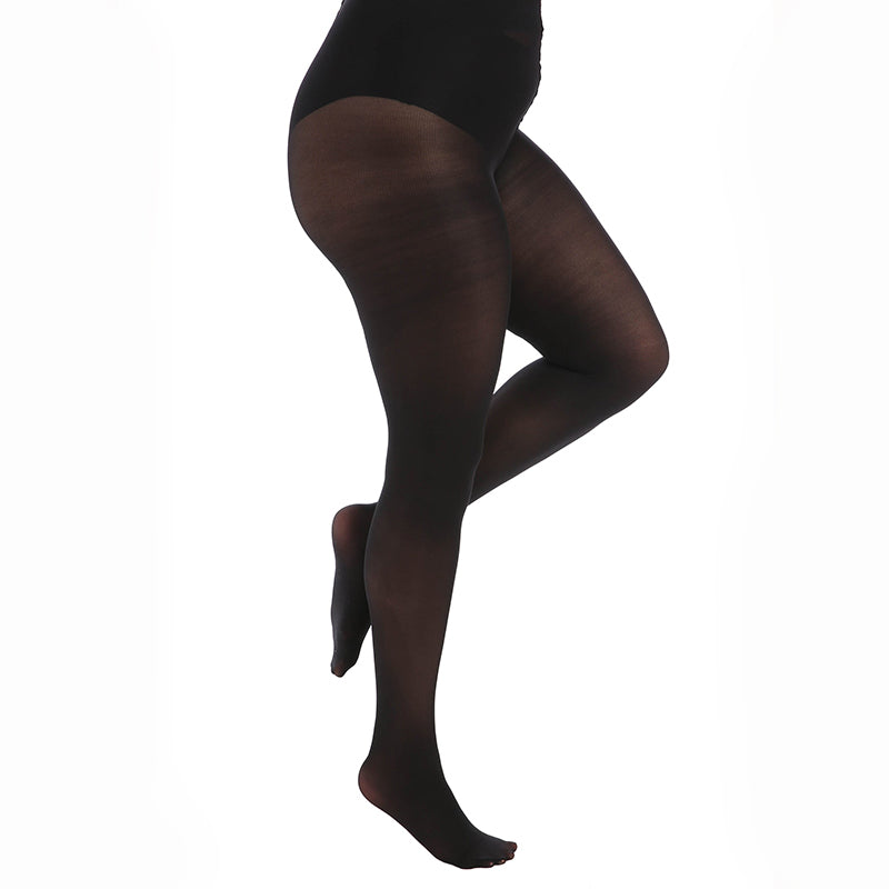 Pamela Mann 50 Denier Crotchless Curvy Super Stretch Tights