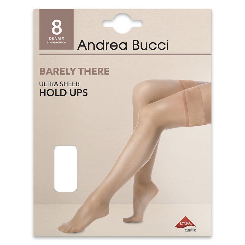 Andrea Bucci 8 Denier Barely There Hold Ups - Leggsbeautiful