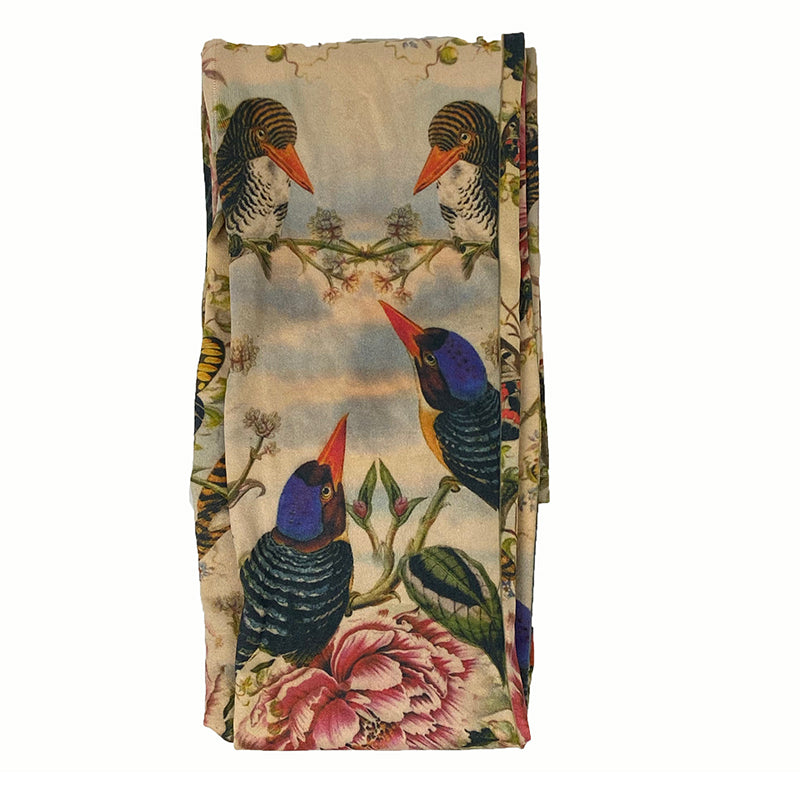 
                      
                        70 Denier Floral Bird Print Opaque Tights
                      
                    