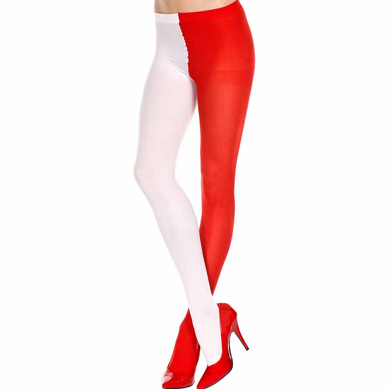 Music Legs Opaque Jester Tights