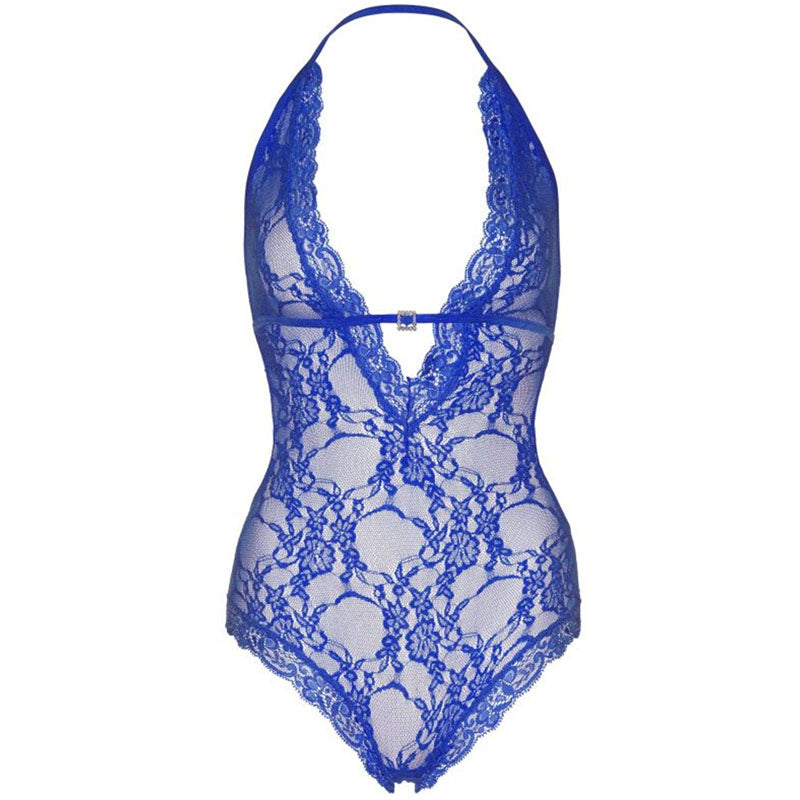 
                      
                        Leg Avenue Plus Size Fuller Figure Deep V Lace Teddy
                      
                    