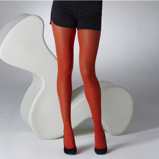 Solid-color Tights In Recycled Nylon