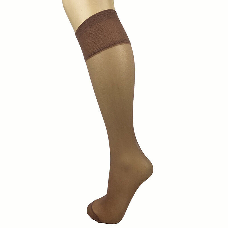 Tudorose 15 Denier Smooth Knit Knee HighSocks 3 Pair Pack