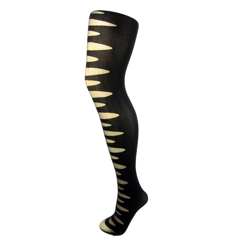 
                      
                        Sheer And Opaque Open Front Tights - Leggsbeautiful
                      
                    