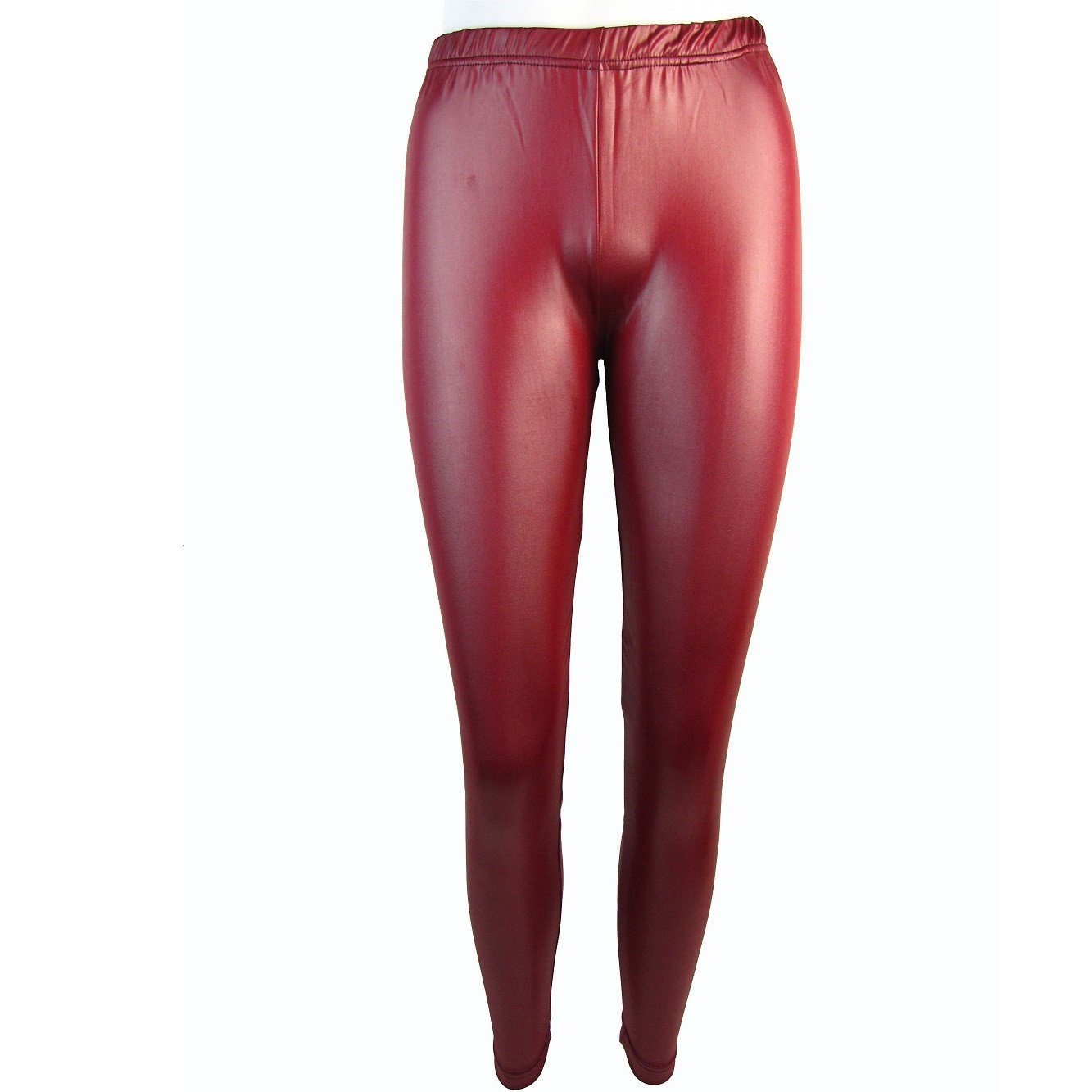 Flirt Wet Look Shiny Leggings - Leggsbeautiful