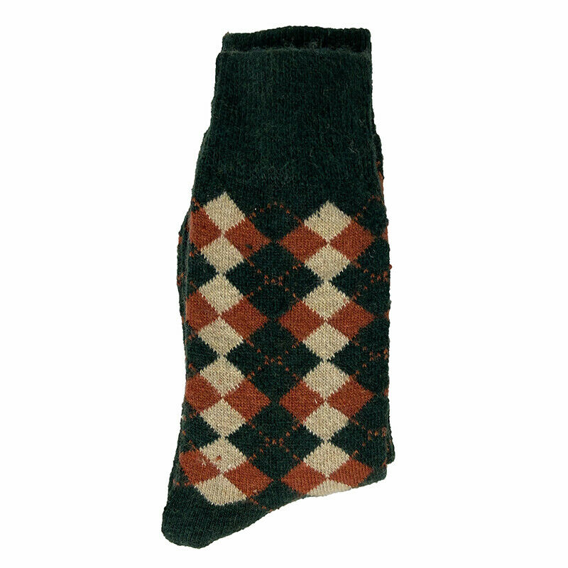 
                      
                        Soft Acrylic Wooly Mini Argyle Ankle Socks
                      
                    